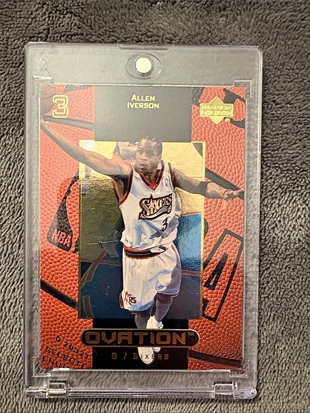 Upper Deck 1996-97 Upper Deck Ovation Allen Iverson #40 Allen Iverson Basketball